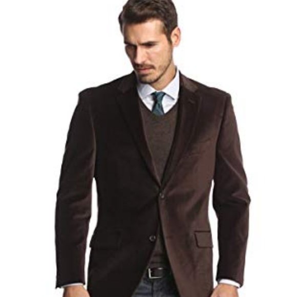 Ralph Lauren Chaps Men's Velvety Soft Blazer
